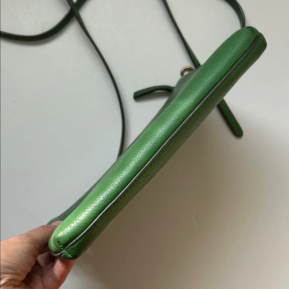 Tory Burch Vibrant Green Crossbody Bag - Picture 6 of 14